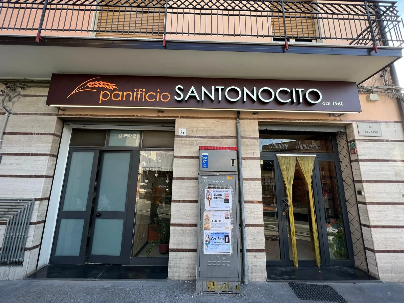 Insegna Alimentari realizzata da Publimedia One