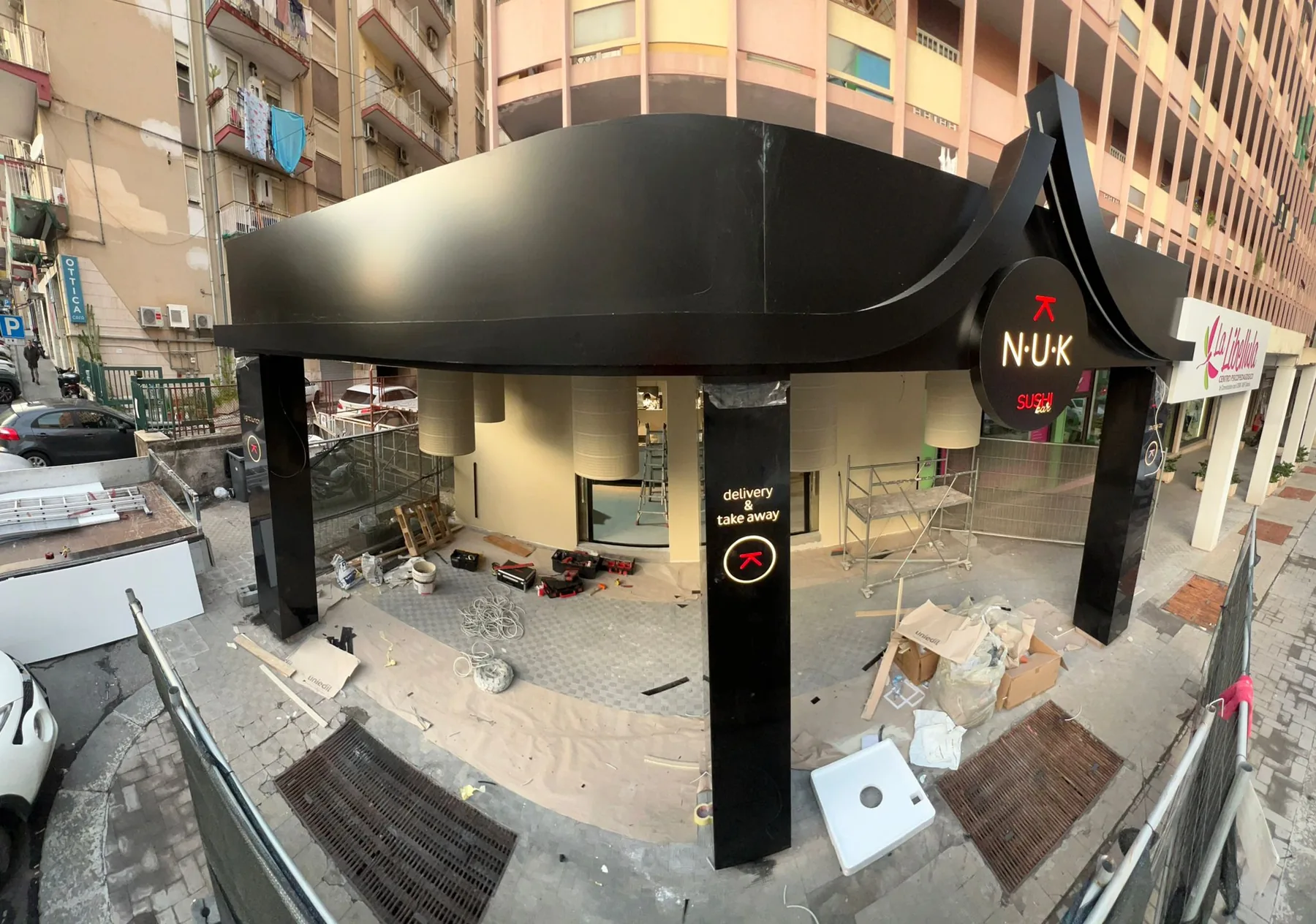 Insegna Ristorante & Bar realizzata da Publimedia One