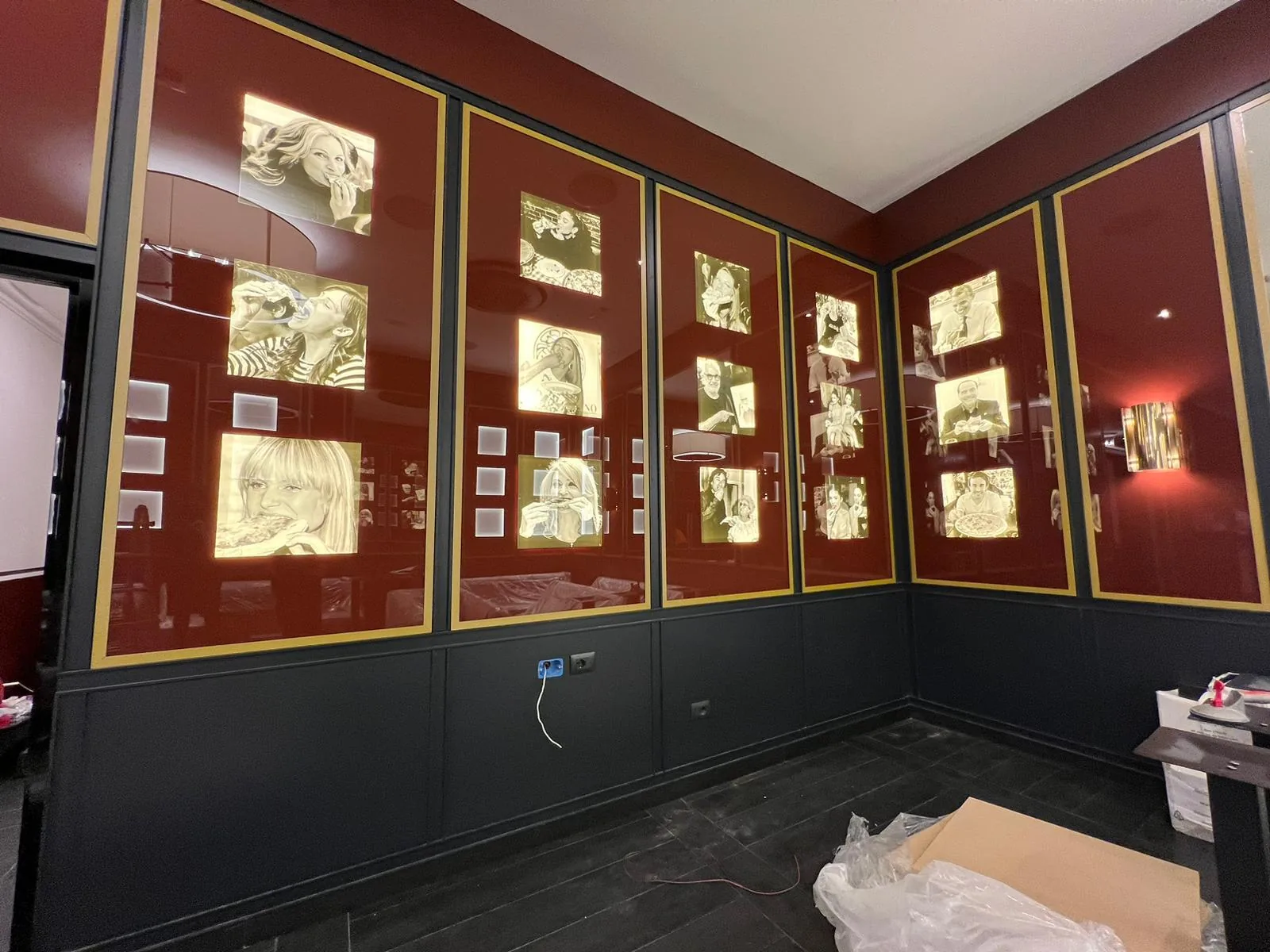 Insegna Ristorante & Bar realizzata da Publimedia One